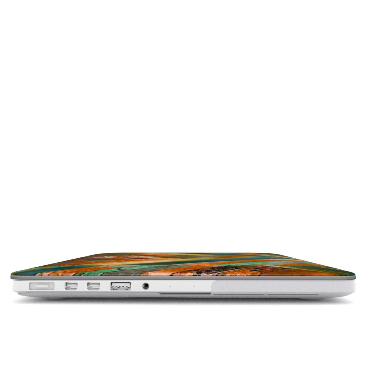 MacBook snap case: Brass Copper Mirror