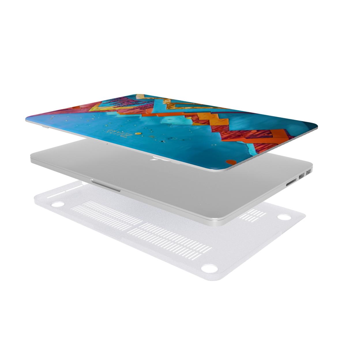 MacBook snap case: Azure Mountains