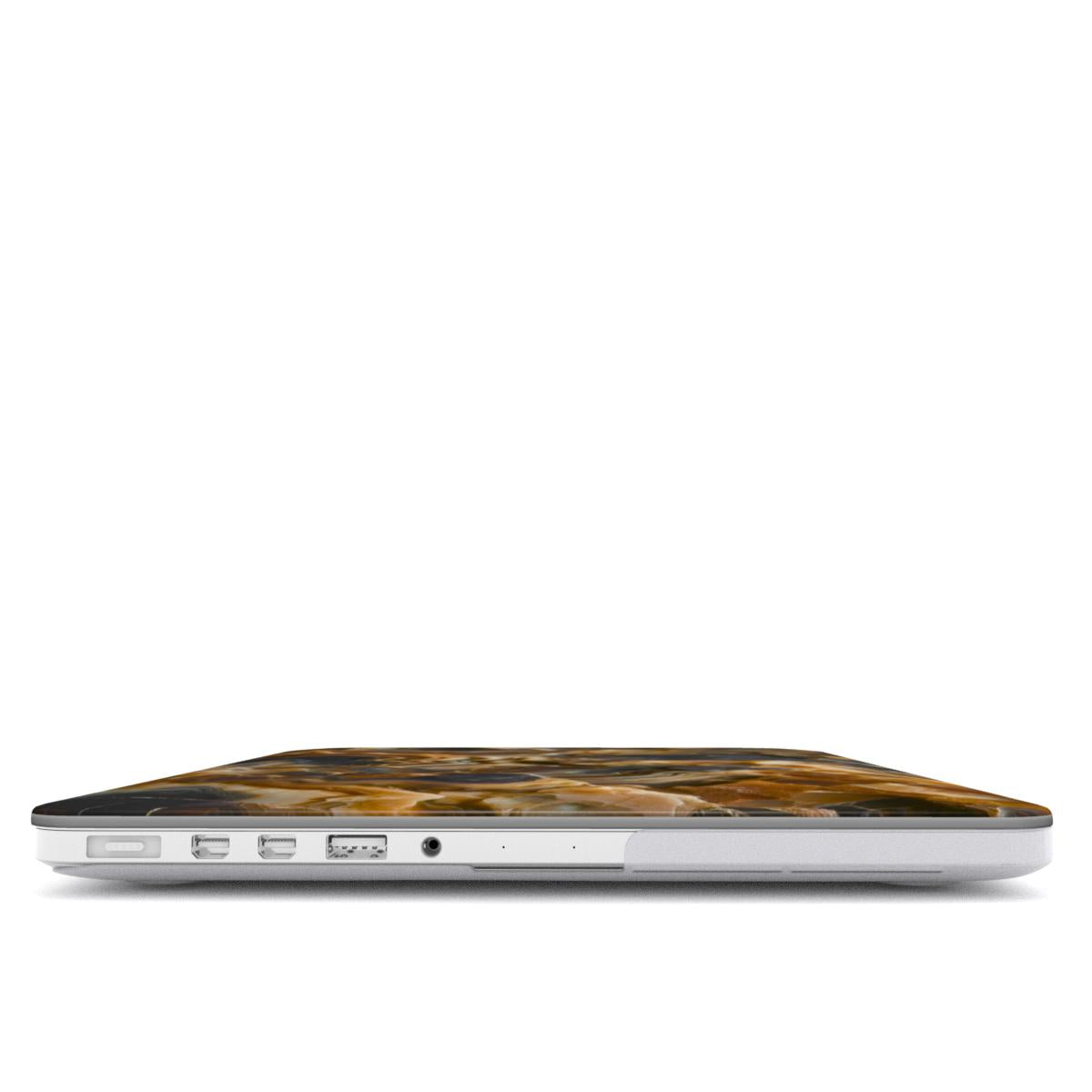 MacBook snap case: Axinite Marble