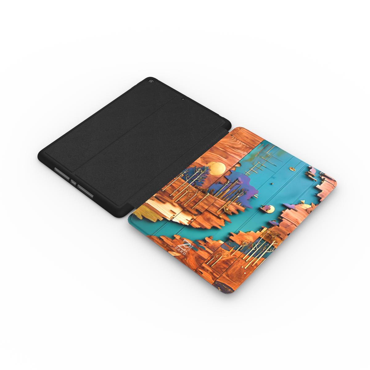 iPad case: Rustic River Shore