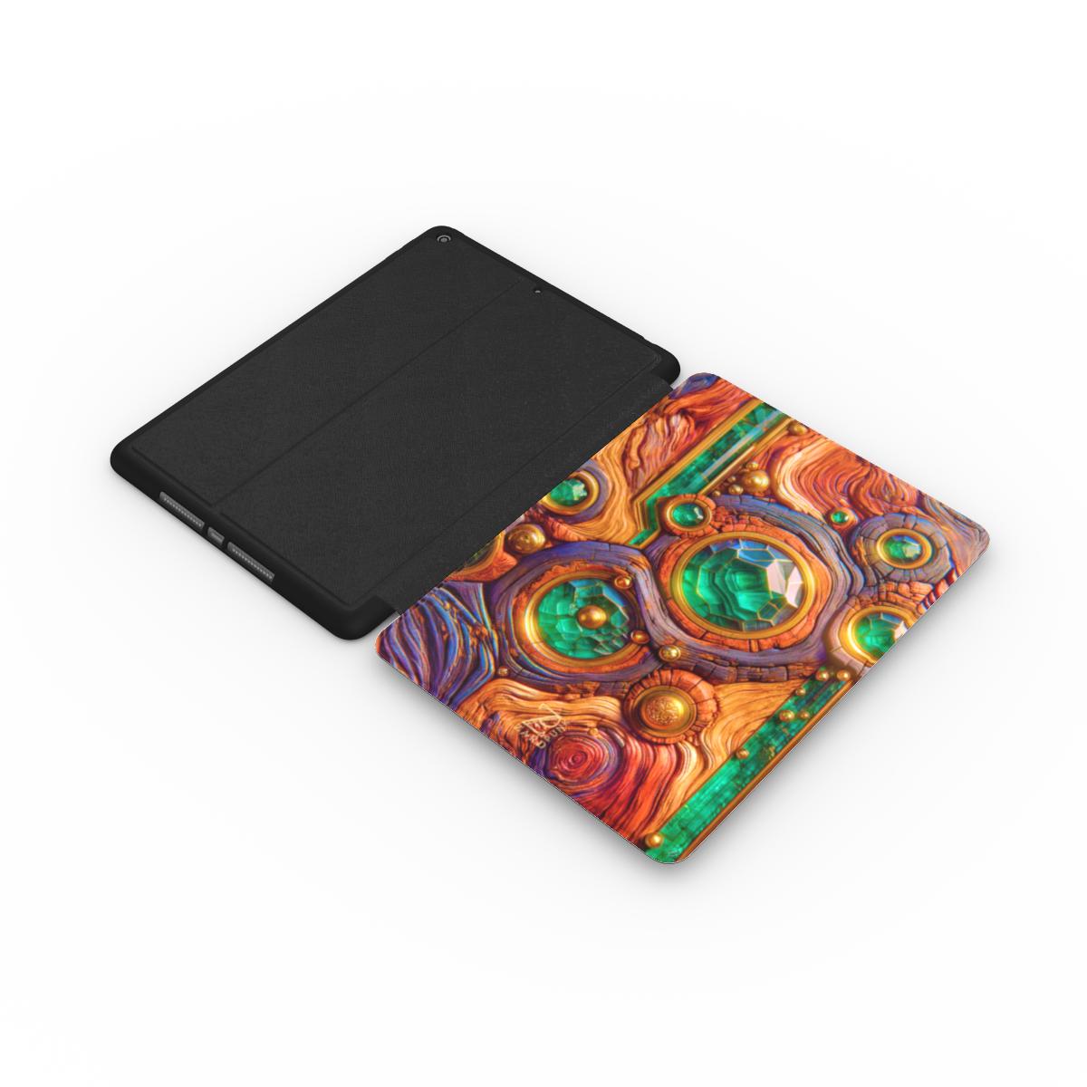 iPad case: Emerald Roots