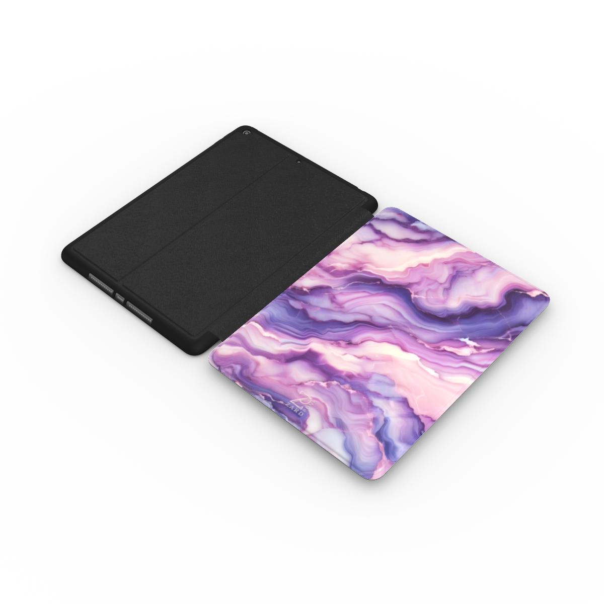 iPad case: Cosmic Purple Marble