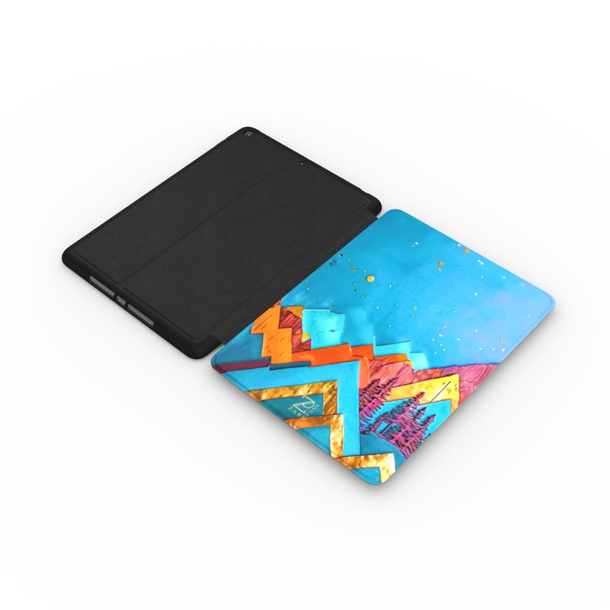 iPad case: Azure Mountains
