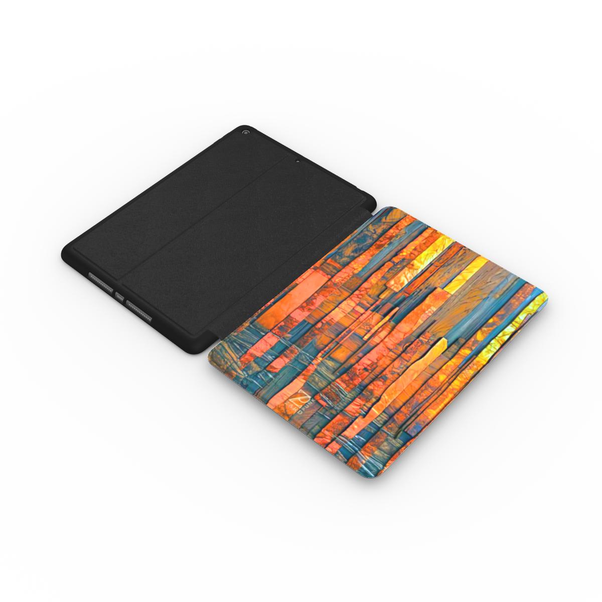 iPad case: Amber Timber