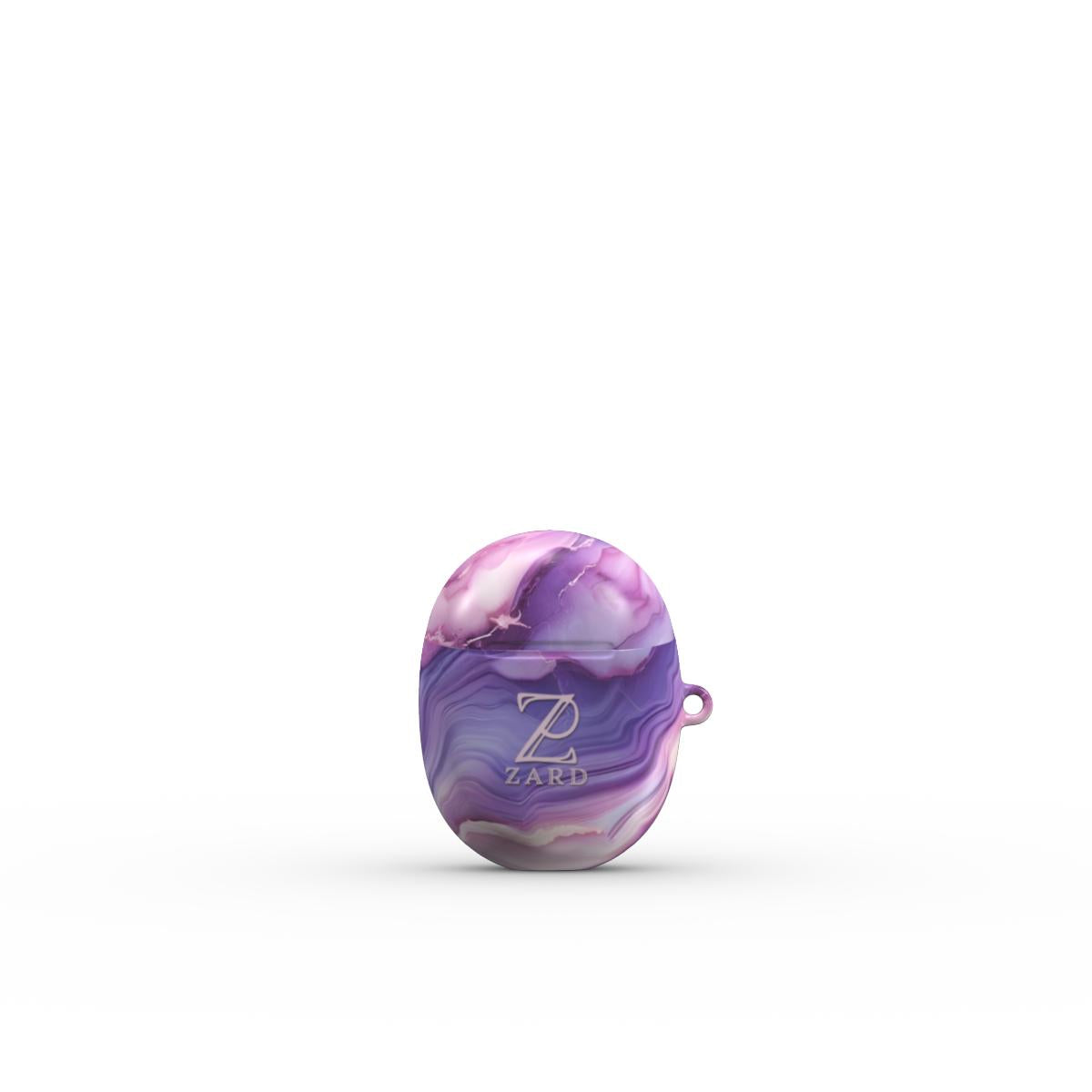 Google Pixel Buds Tough Case: Cosmic Purple Marble