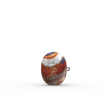 Google Pixel Buds Tough Case: Coffee Cream Marble