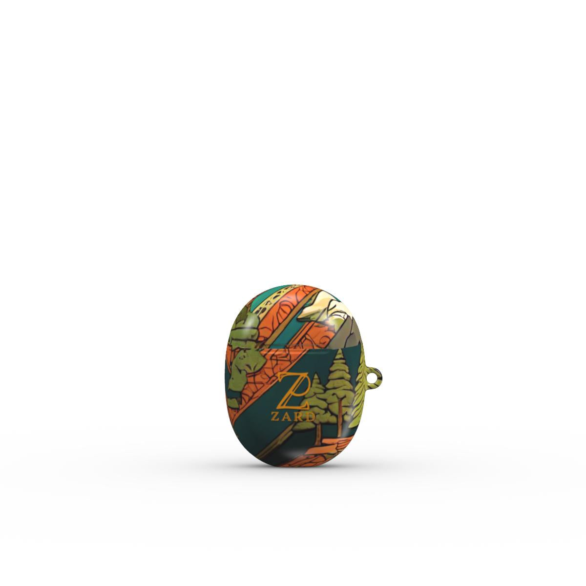 Google Pixel Buds Tough Case: Forest Mountain