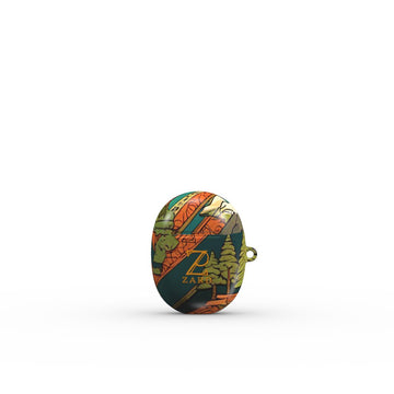 Google Pixel Buds Tough Case: Forest Mountain