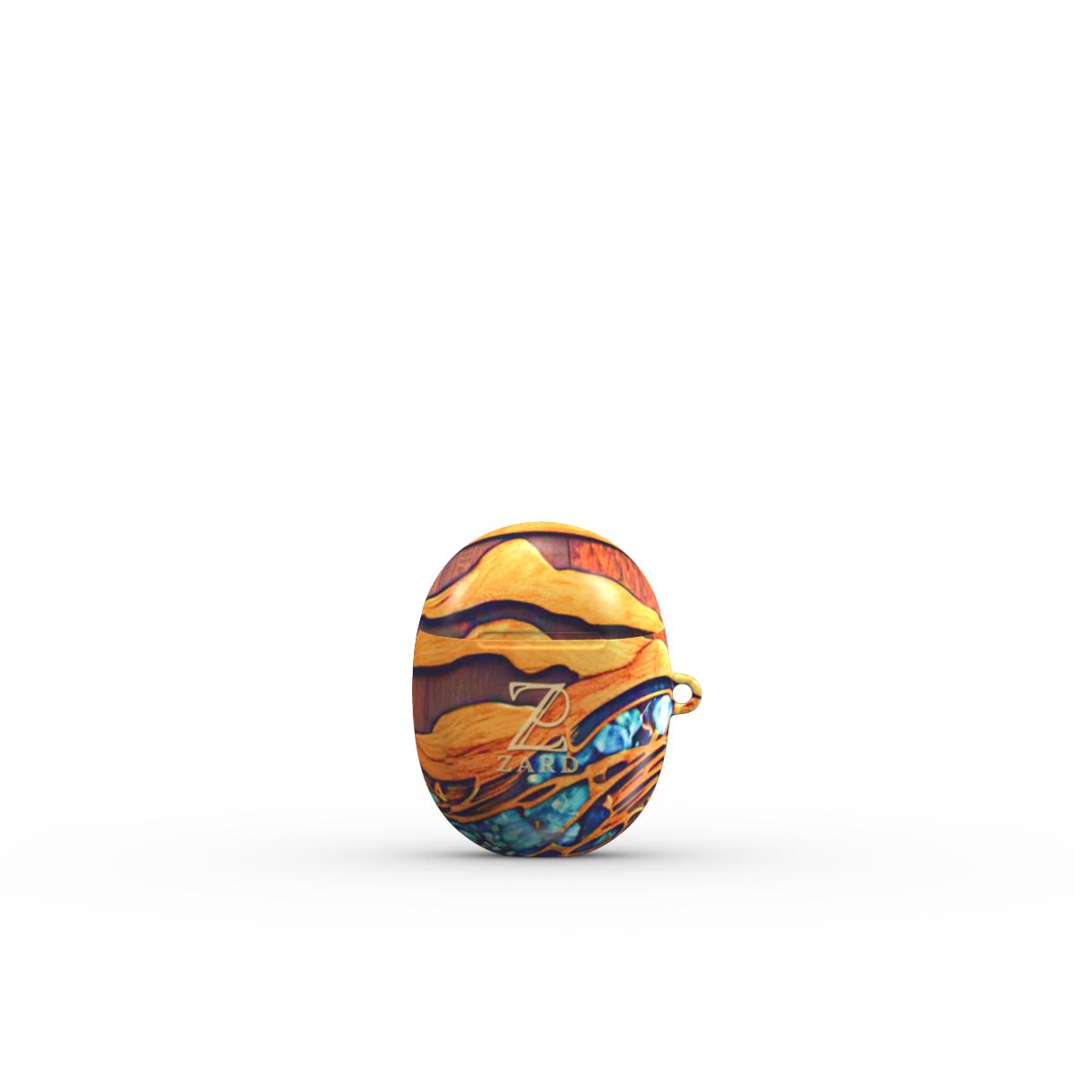 Google Pixel Buds Tough Case: Sapphire Rustic Ocean