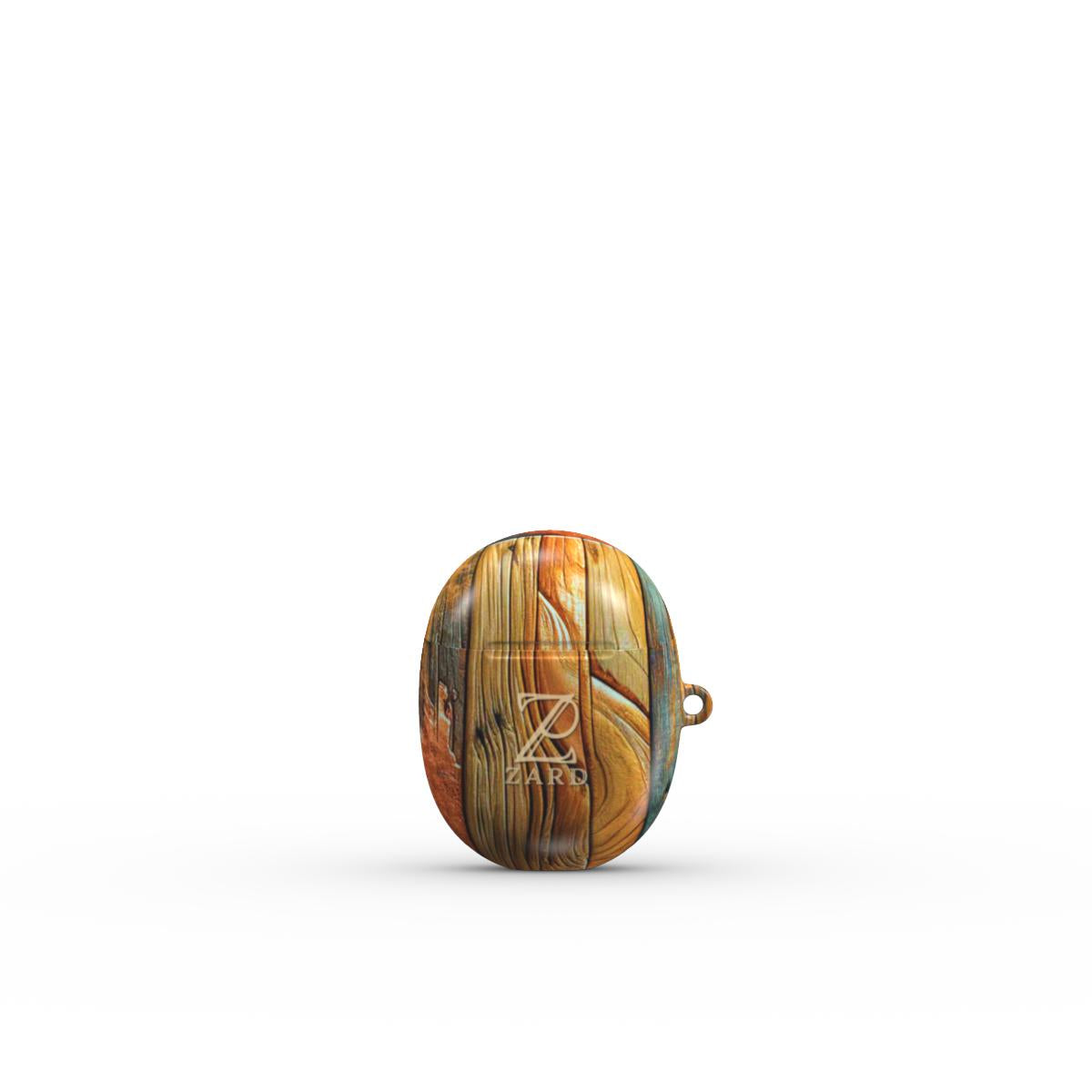 Google Pixel Buds Tough Case: Copper Plated Wood