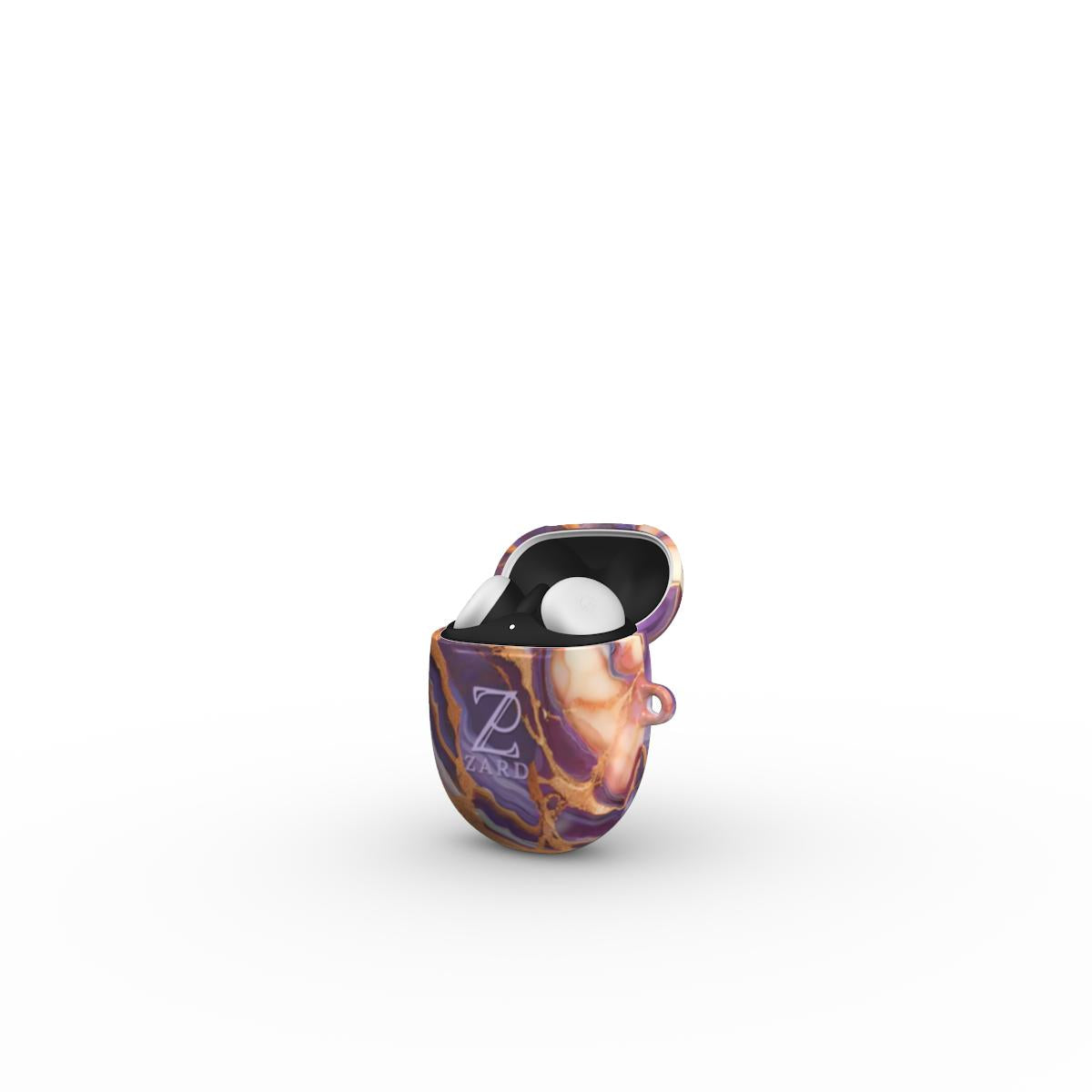 Google Pixel Buds Tough Case: Fantasy Violet Marble