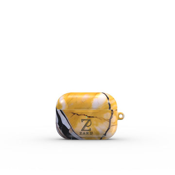 Apple AirPods Tough Case: Yellow Marble