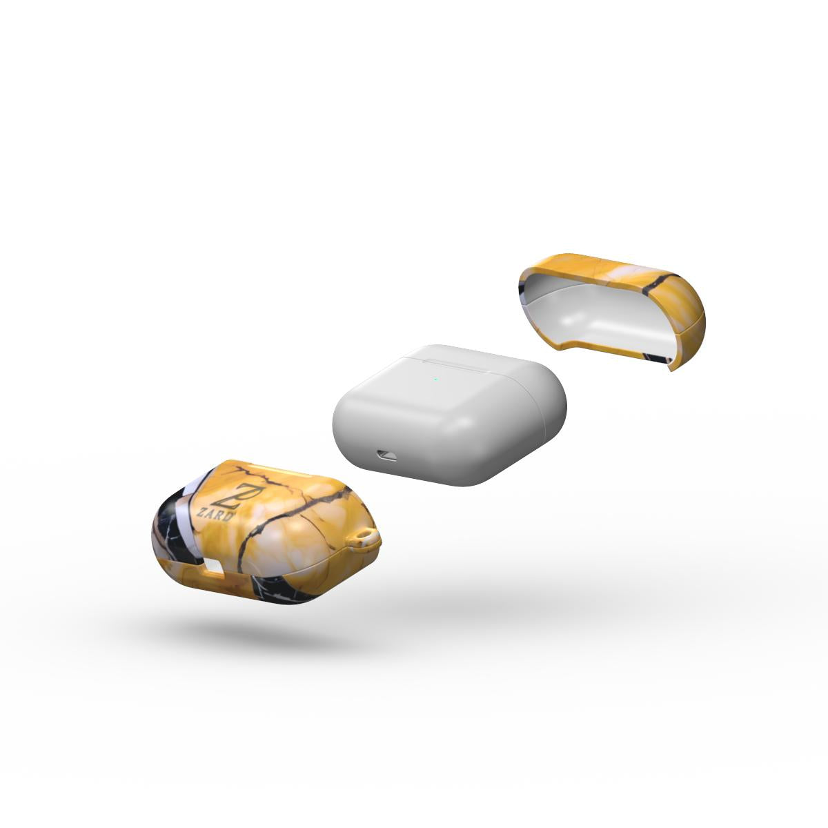 Apple AirPods Tough Case: Yellow Marble
