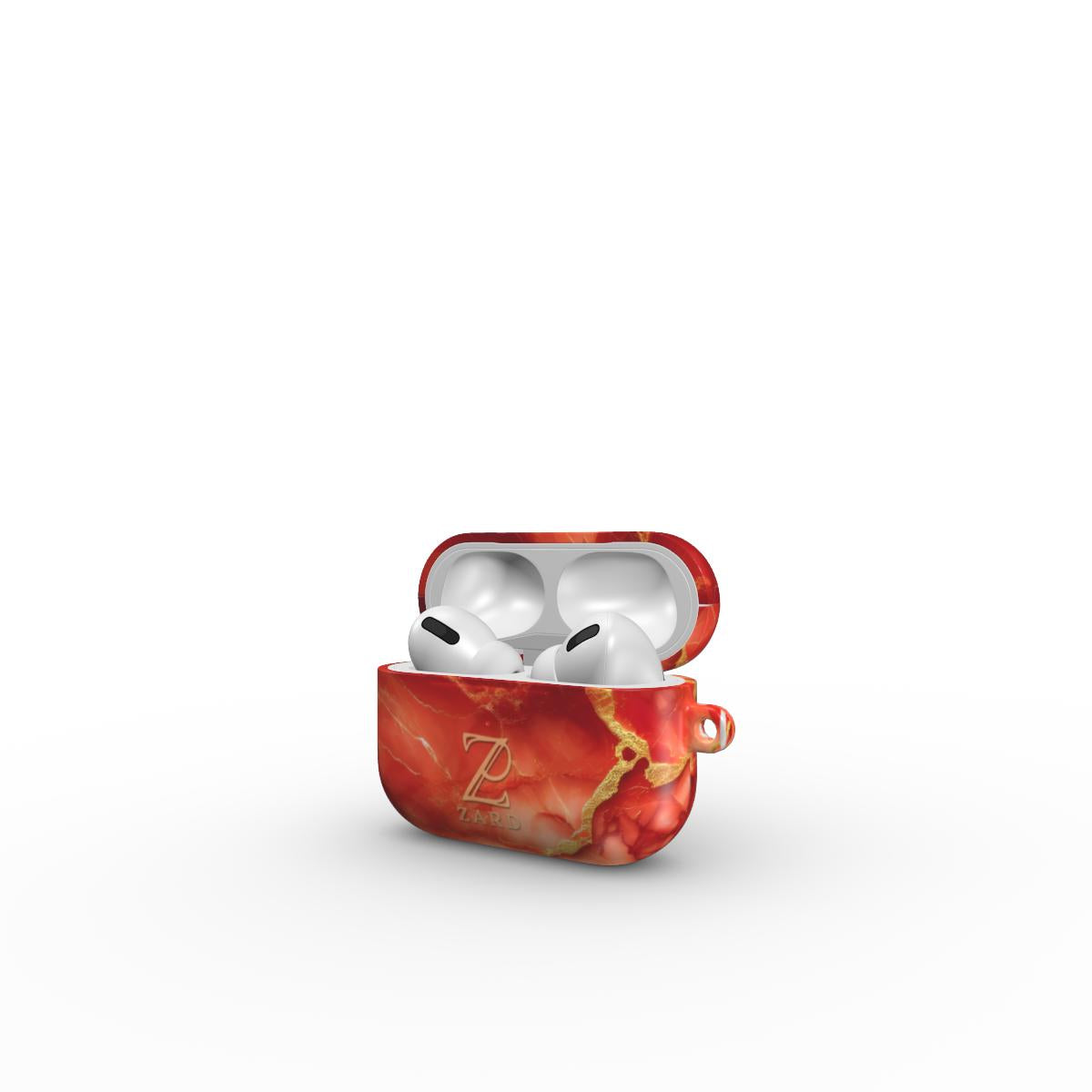Apple AirPods Tough Case: Red Marble