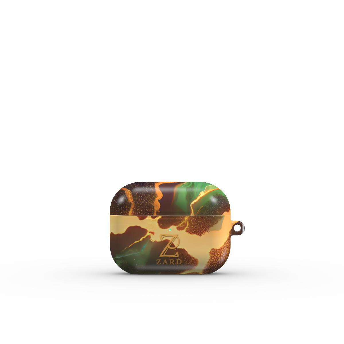 Apple AirPods Tough Case: Moss Golden Marble