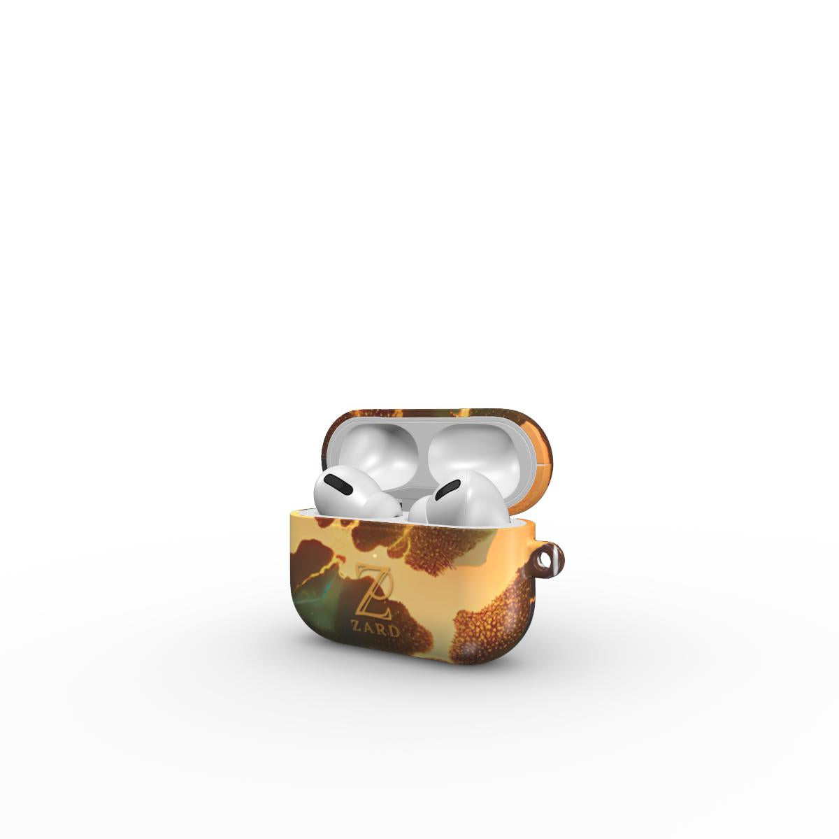 Apple AirPods Tough Case: Moss Golden Marble
