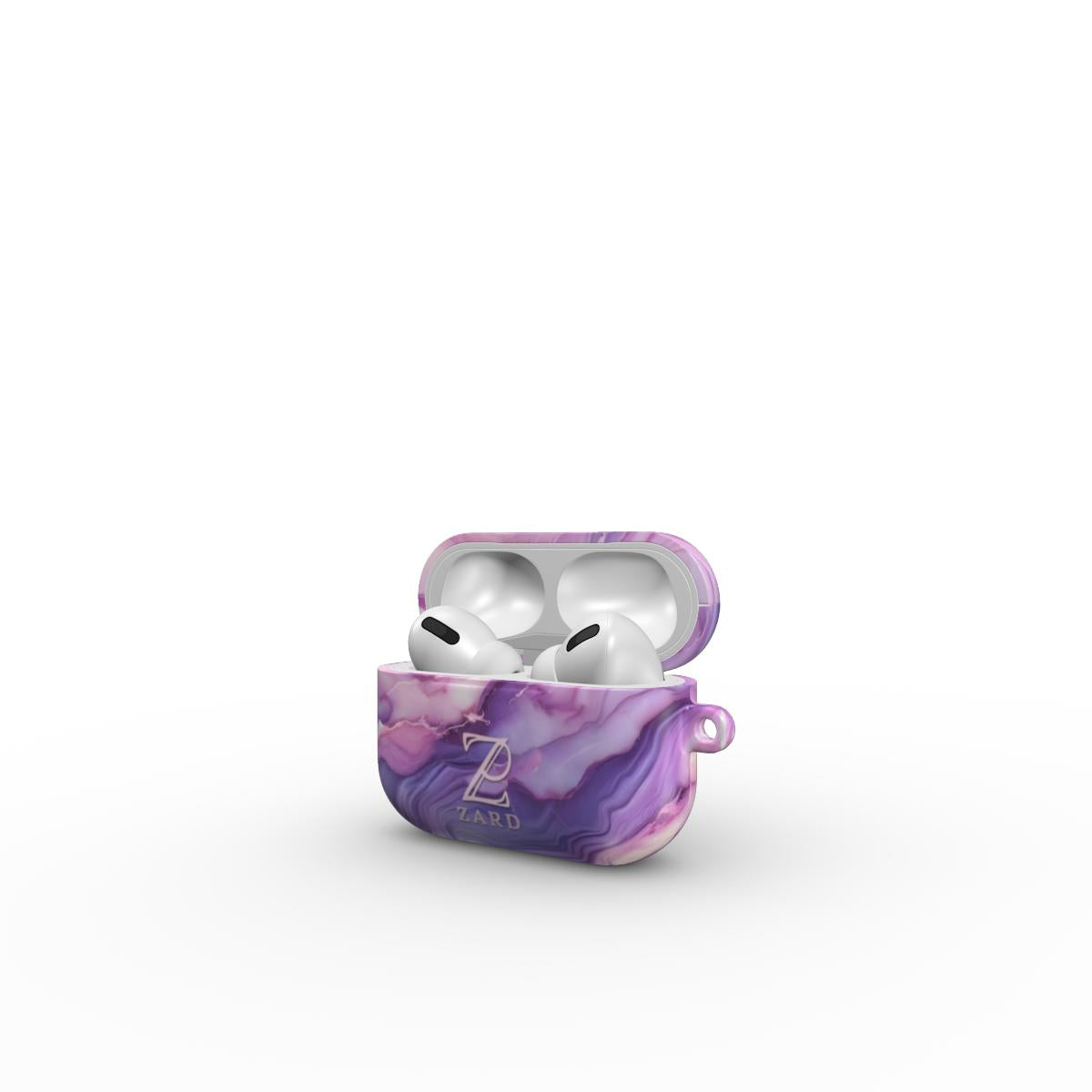 Apple AirPods Tough Case: Cosmic Purple Marble