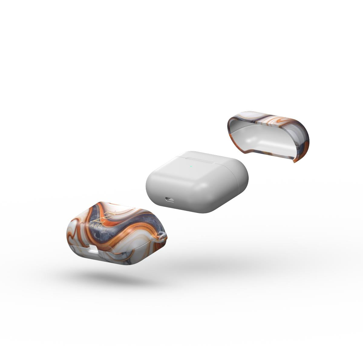 Apple AirPods Tough Case: Coffee Cream Marble