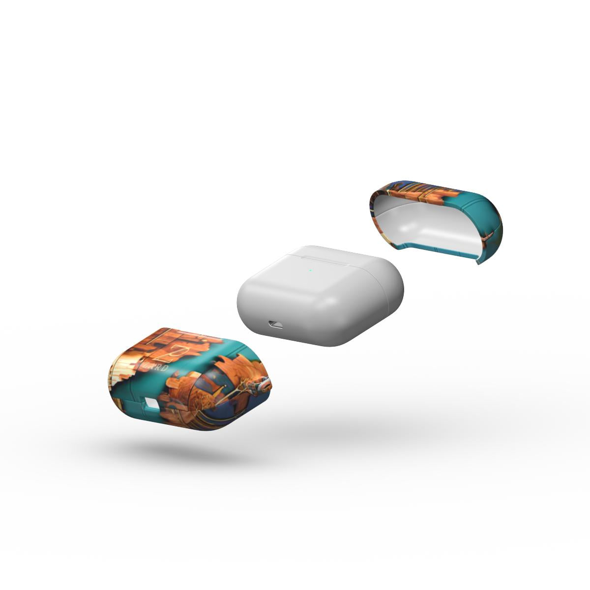 Apple AirPods Tough Case: Rustic River Shore
