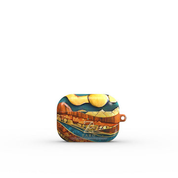 Apple AirPods Tough Case: Emerald Amber Ocean