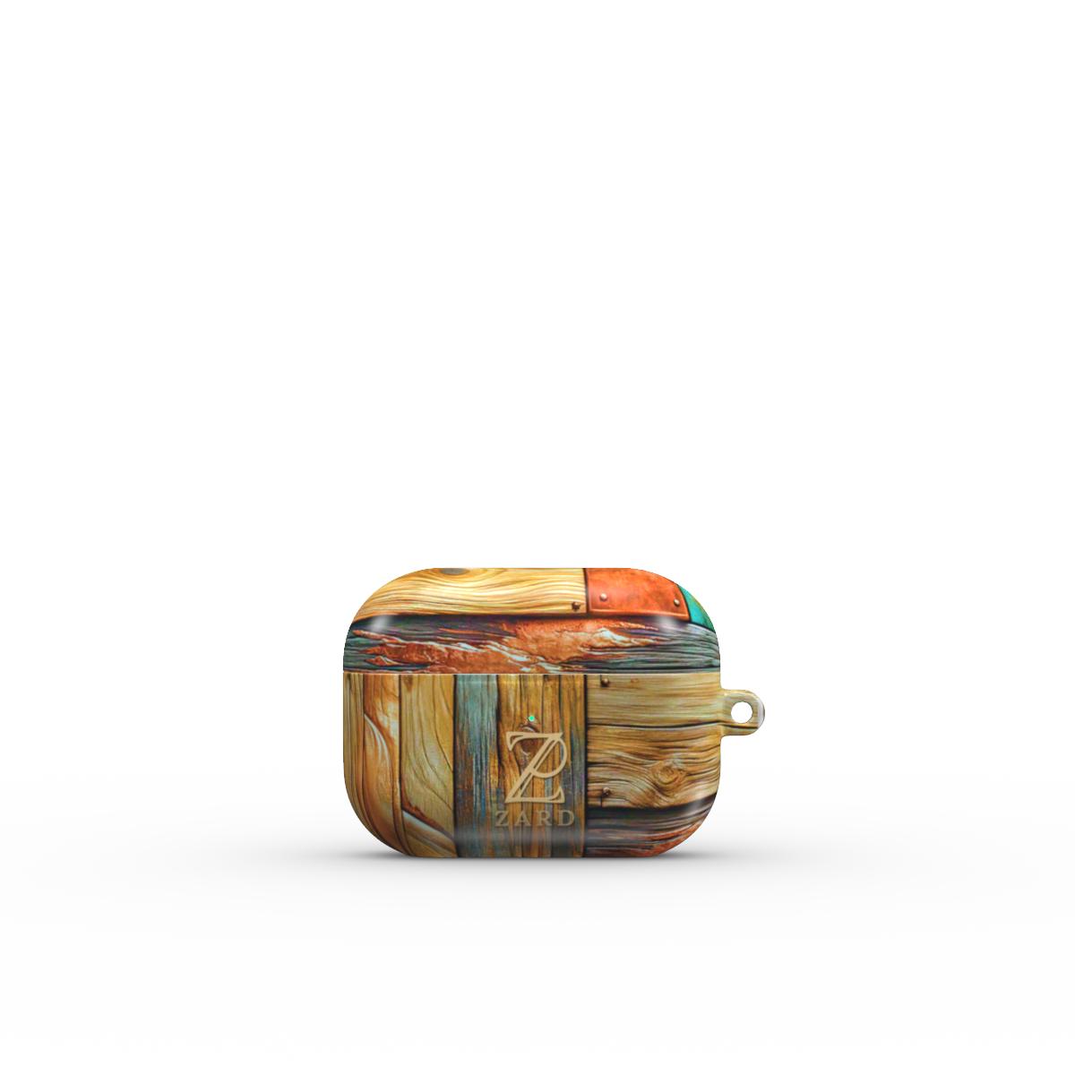 Apple AirPods Tough Case: Copper Plated Wood