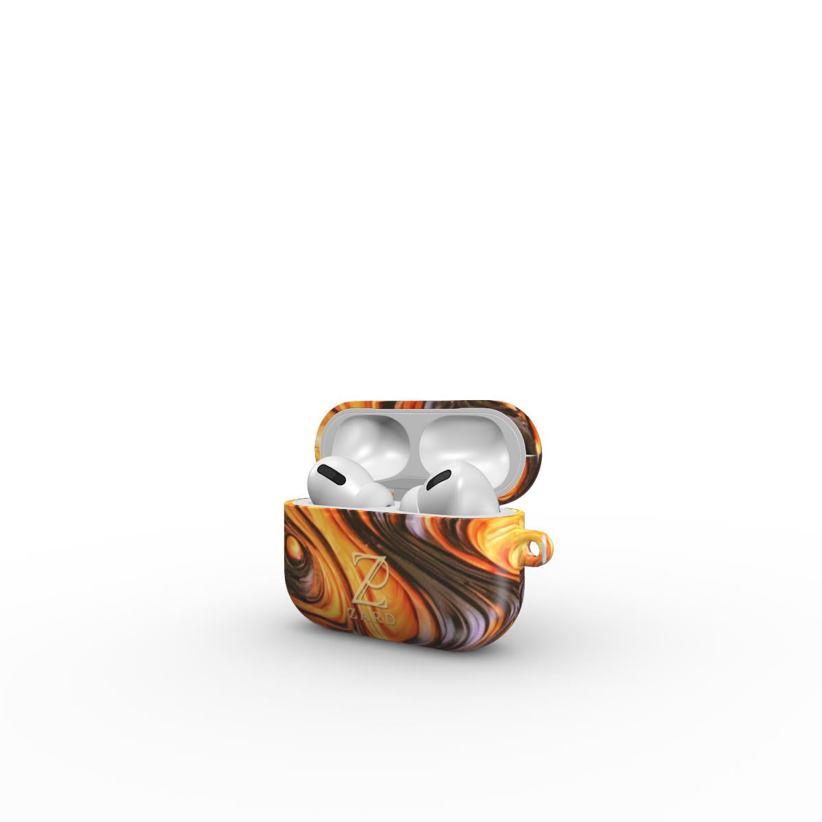 Apple AirPods Tough Case: Bubble Magma Wood
