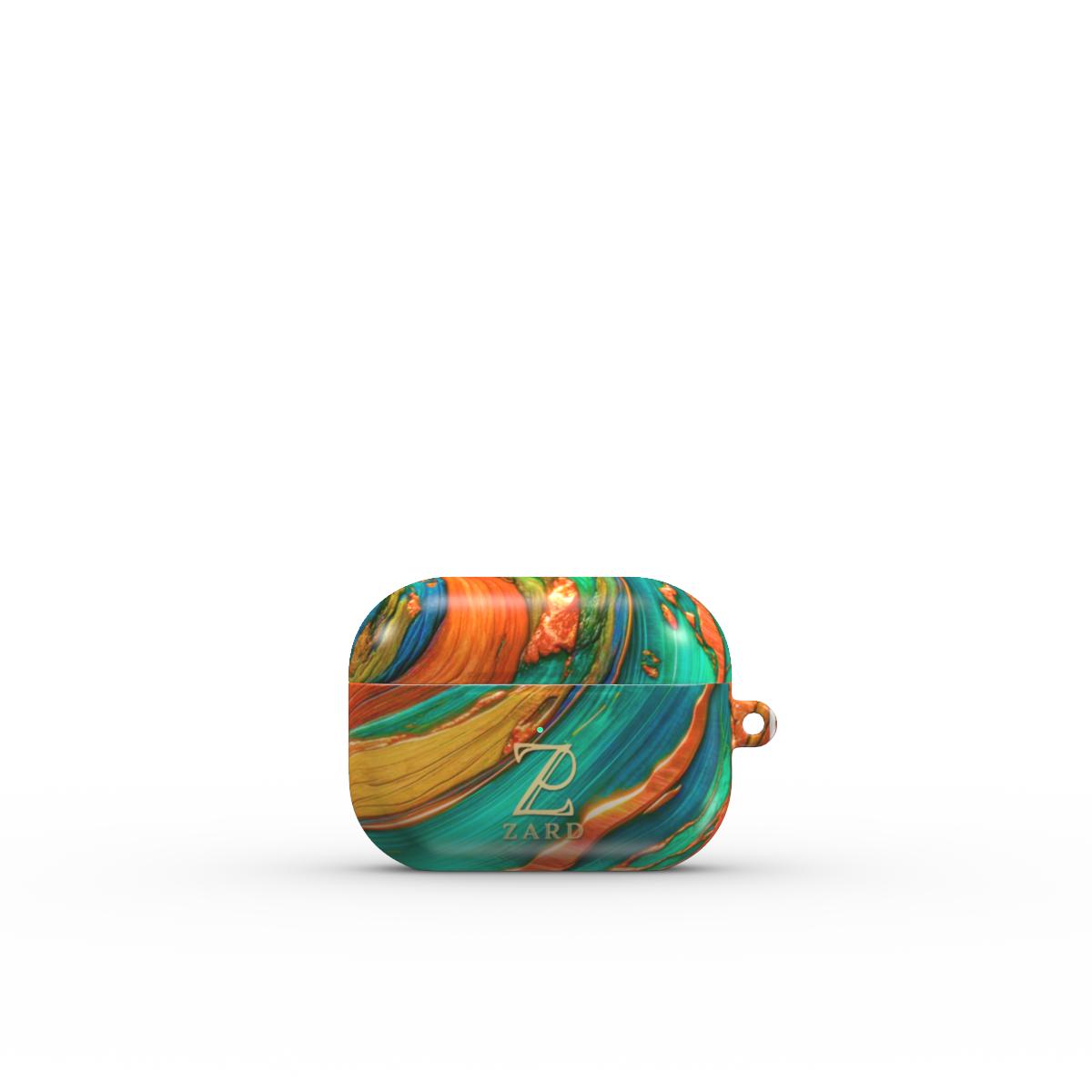 Apple AirPods Tough Case: Emerald Copper Timber