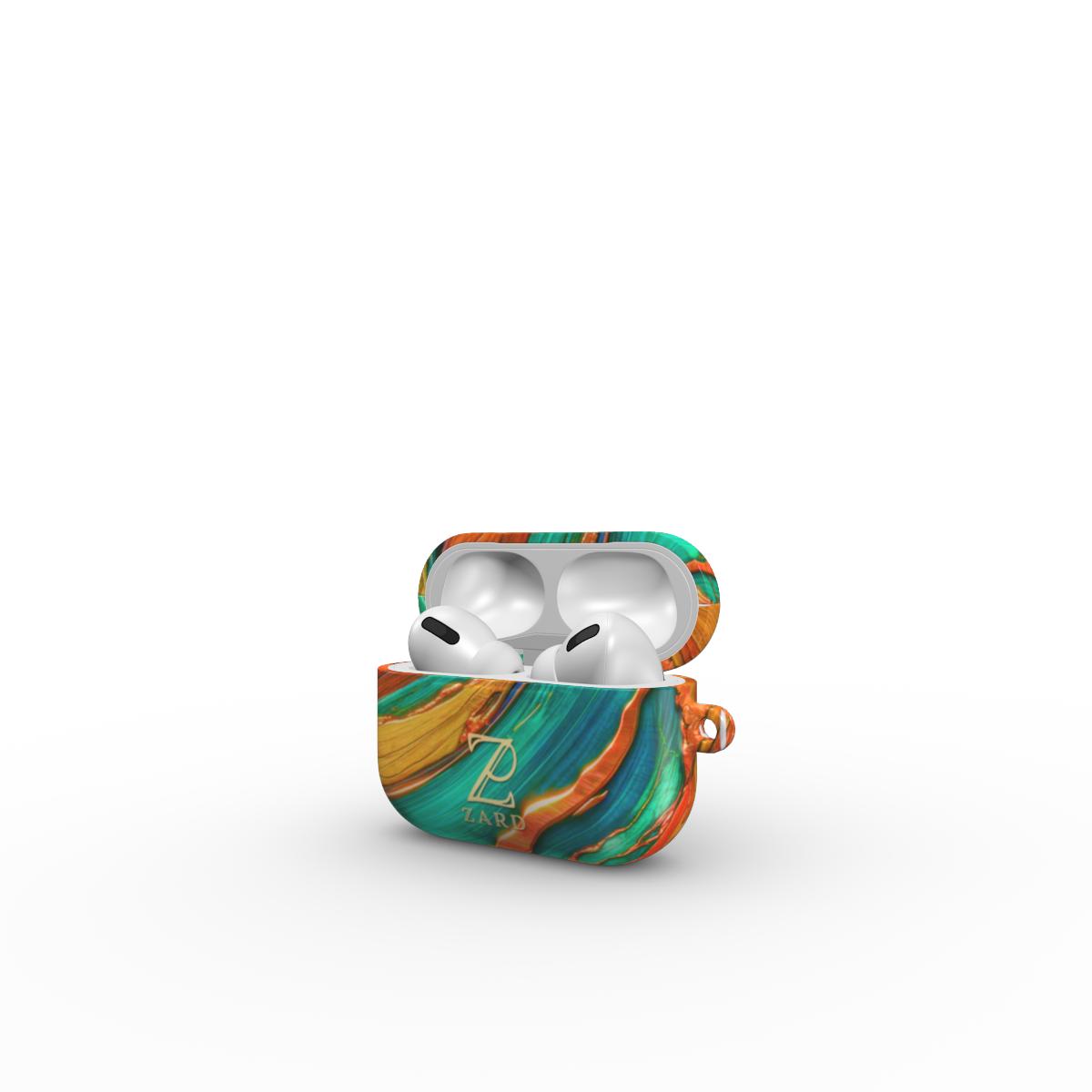Apple AirPods Tough Case: Emerald Copper Timber
