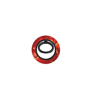 Phone Ring Holder: Red Marble