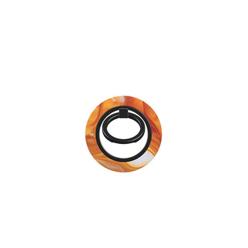 Phone Ring Holder: Amber Marble