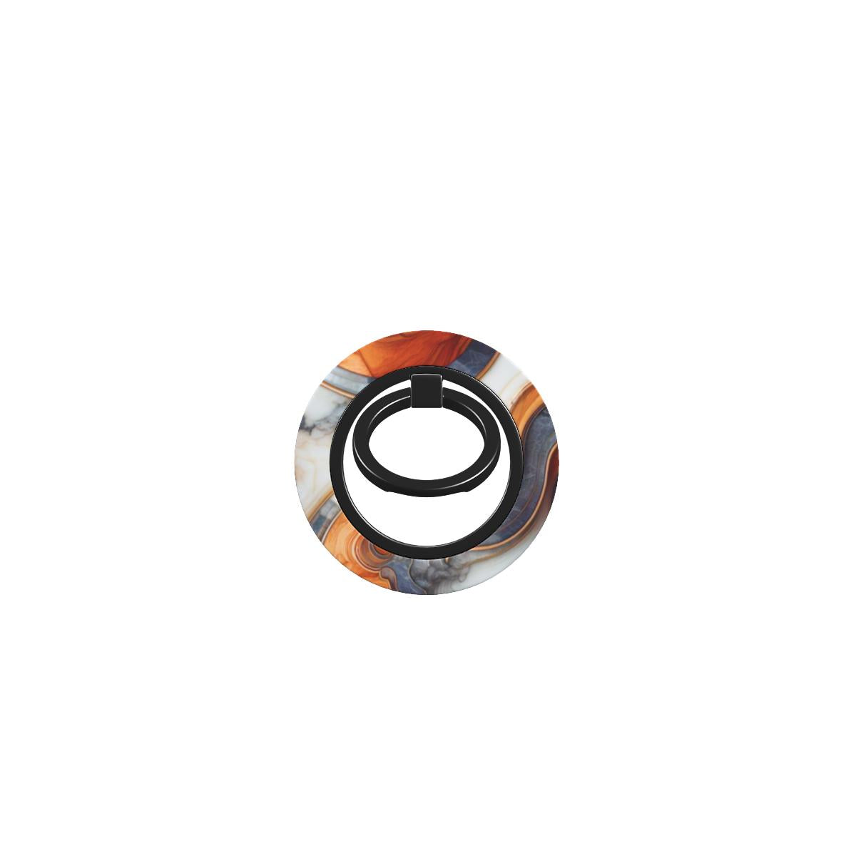 Phone Ring Holder: Coffee Cream Marble