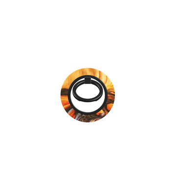Phone Ring Holder: Bubble Magma Wood