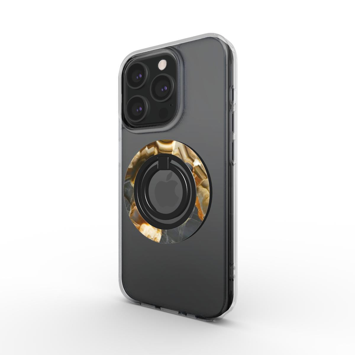 Phone Ring Holder: Axinite Marble