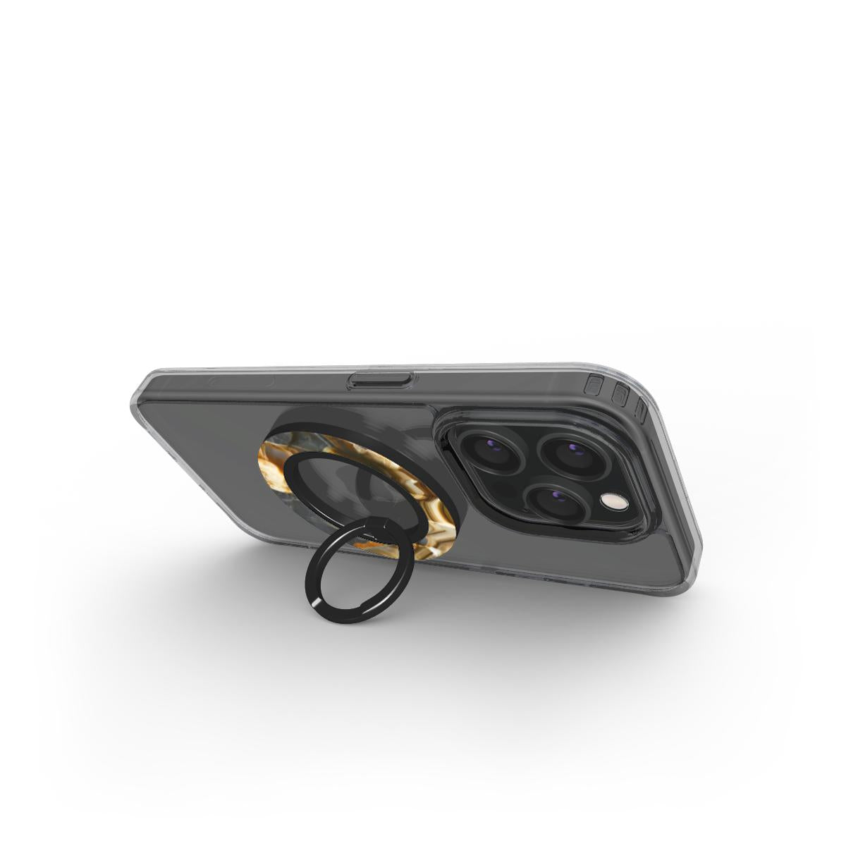 Phone Ring Holder: Axinite Marble