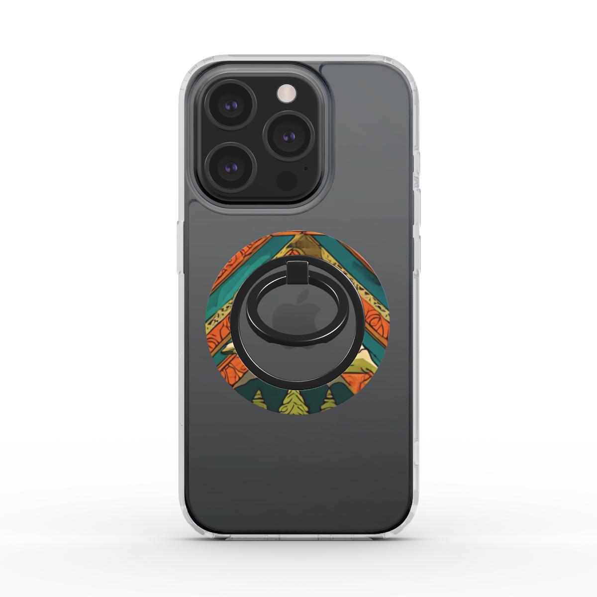 Phone Ring Holder: Forest Mountain