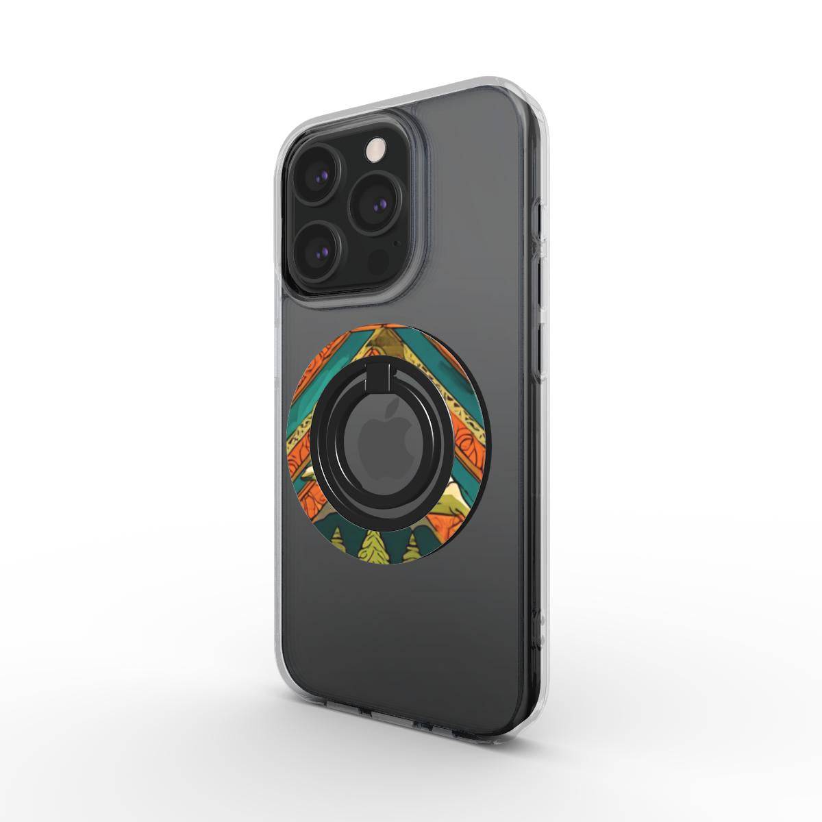 Phone Ring Holder: Forest Mountain