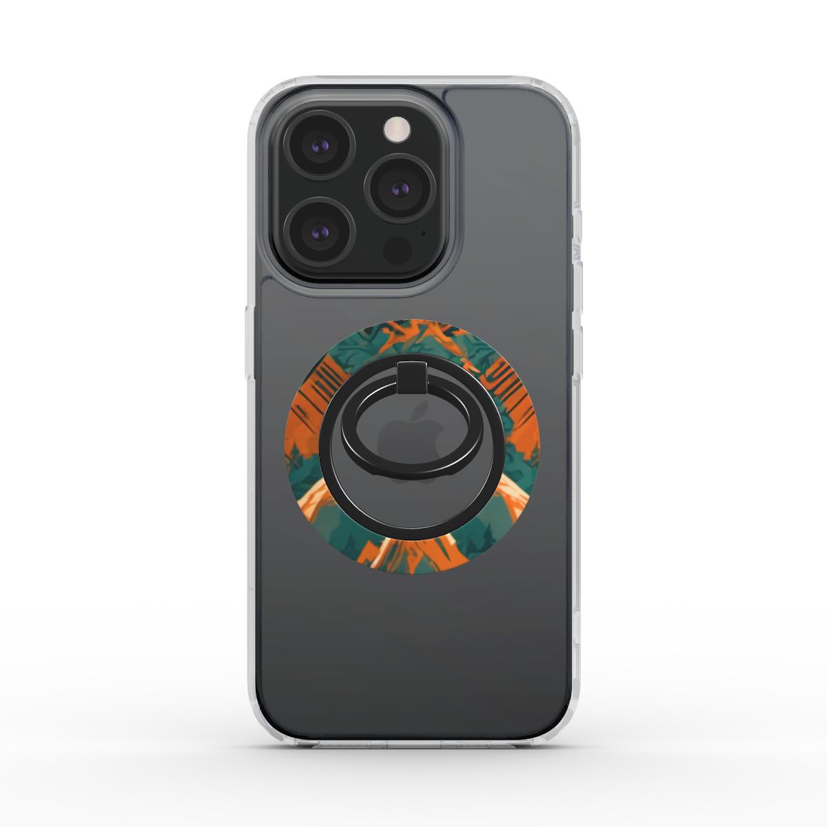 Phone Ring Holder: Rust Mountain