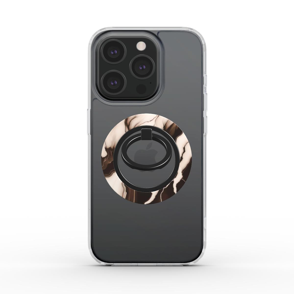 Phone Ring Holder: Onyx Marble