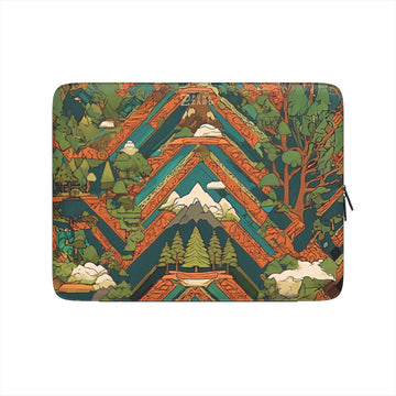 Laptop Sleeve: Forest Mountain