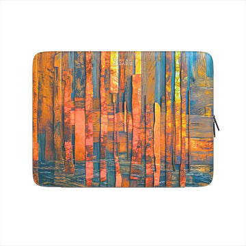 Laptop Sleeve: Amber Timber