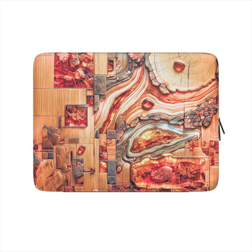 Laptop Sleeve: Amber Mosaic