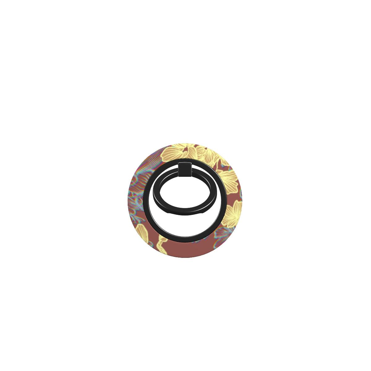 Phone Ring Holder: Cheerful Blossoms