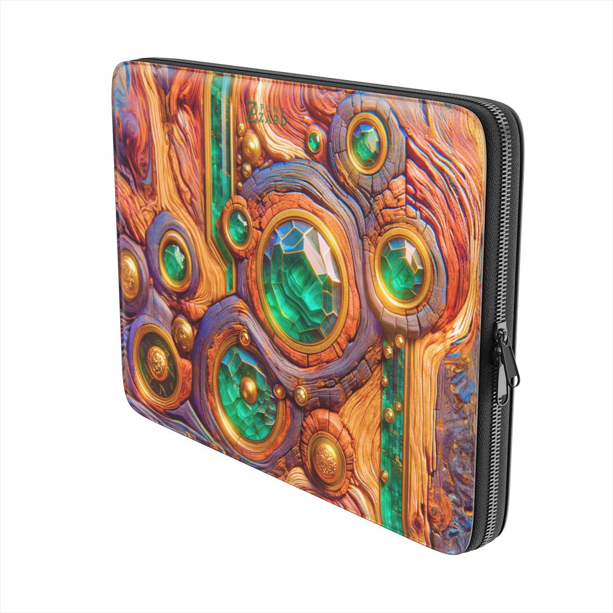 Laptop Sleeve: Emerald Roots