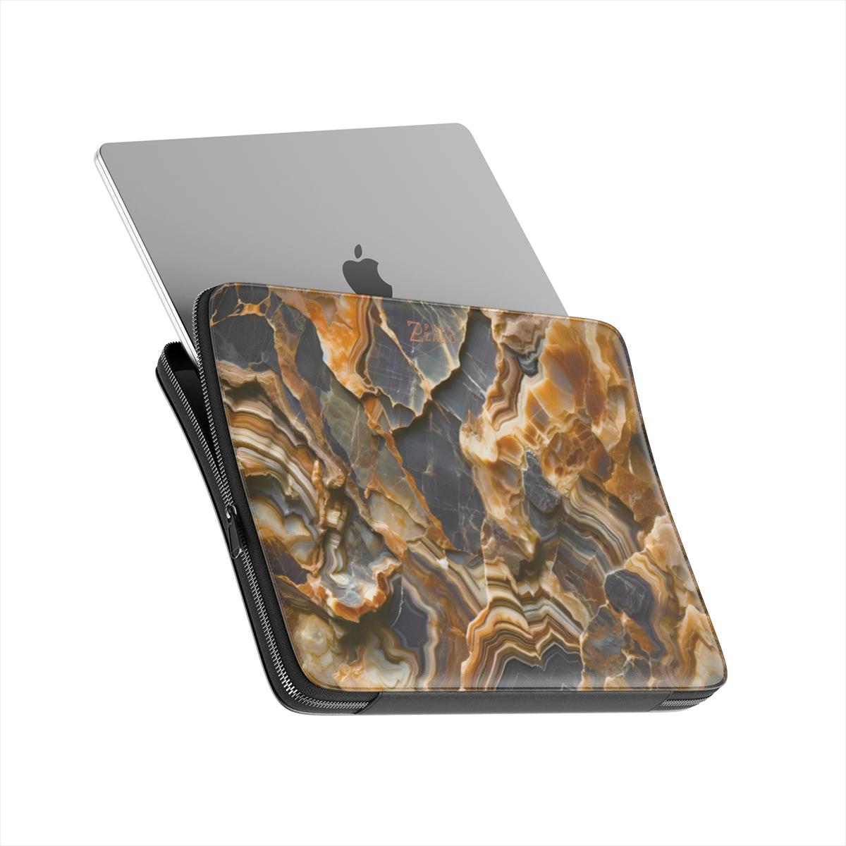 Laptop Sleeve: Axinite Marble