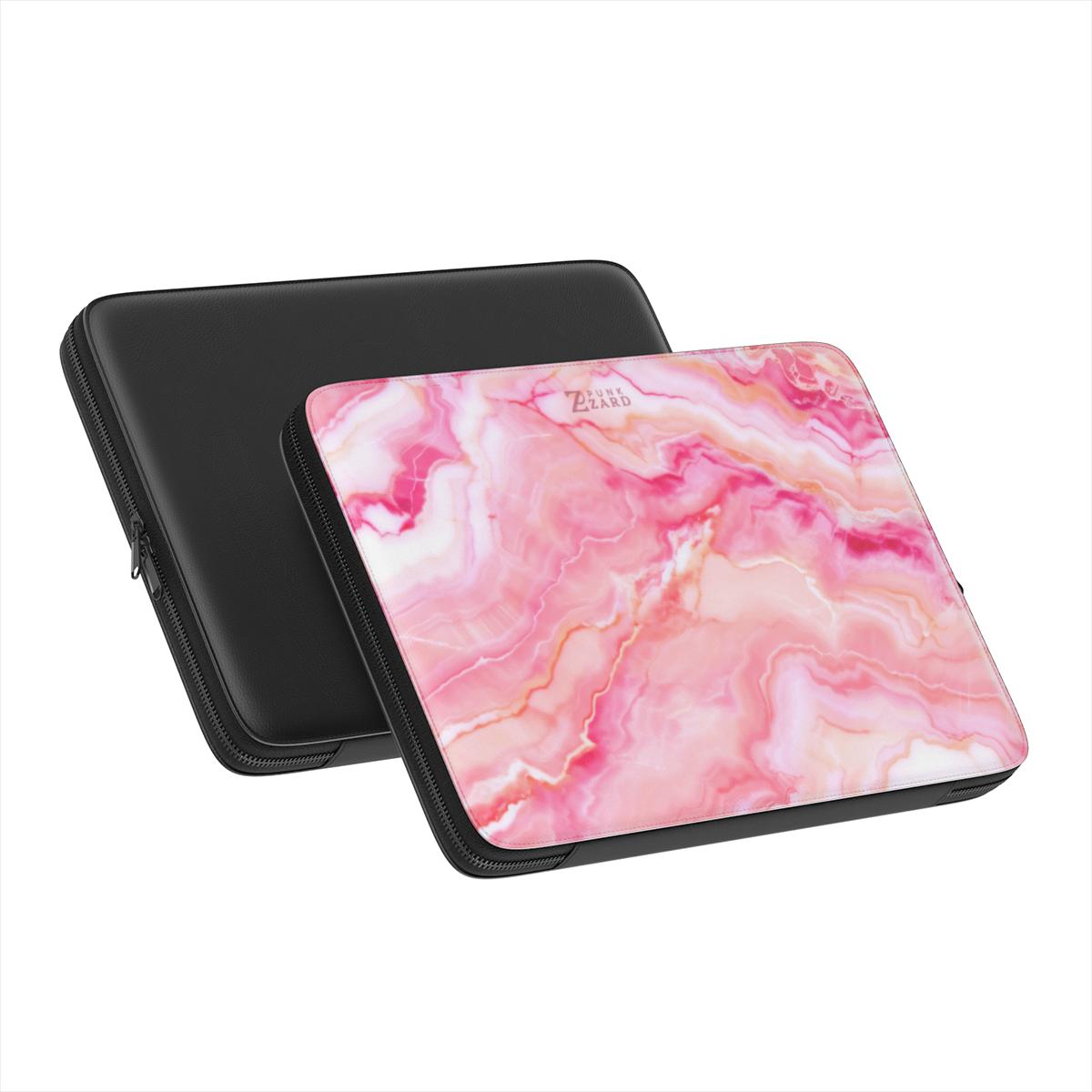 Laptop Sleeve: Pink Marble