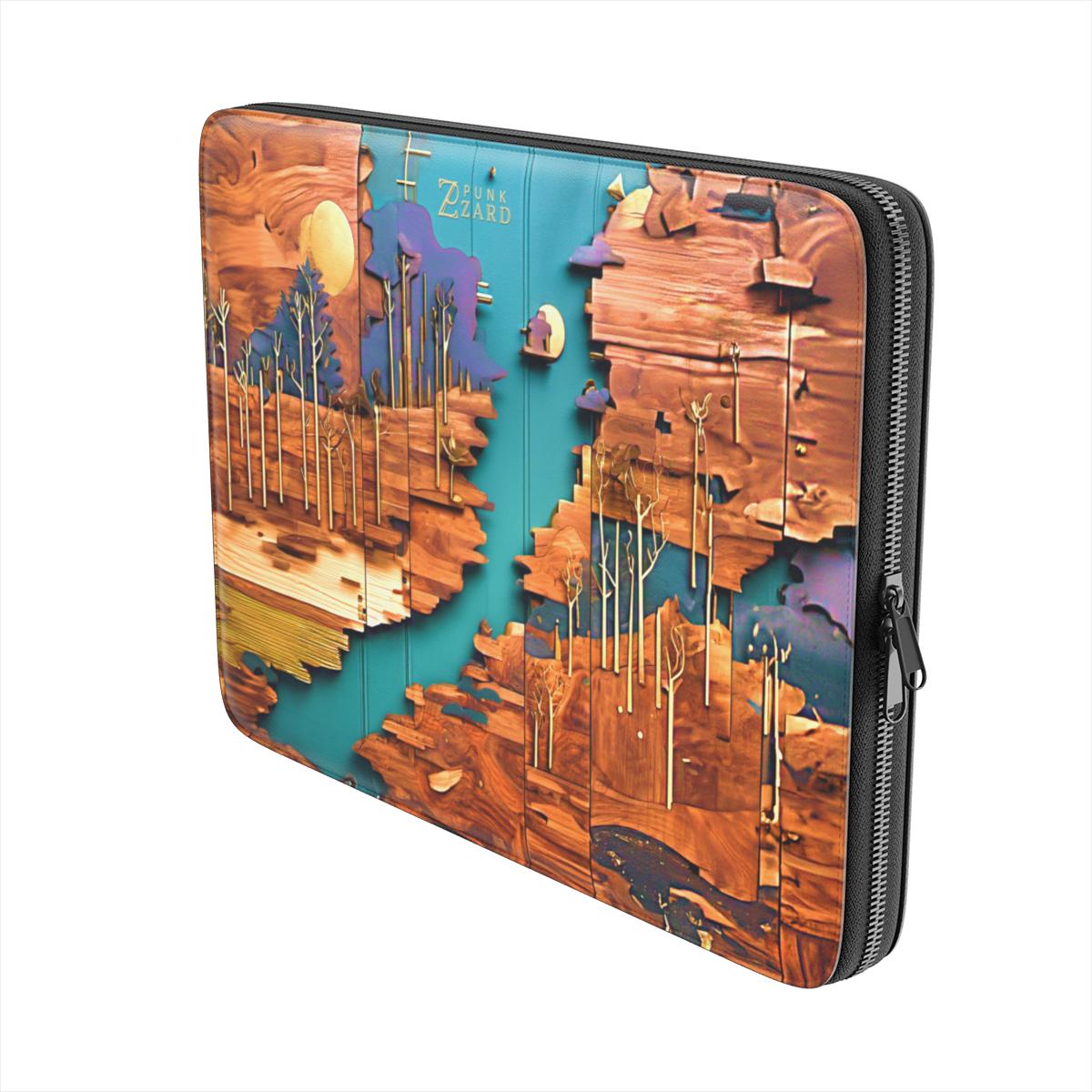 Laptop Sleeve: Rustic River Shore