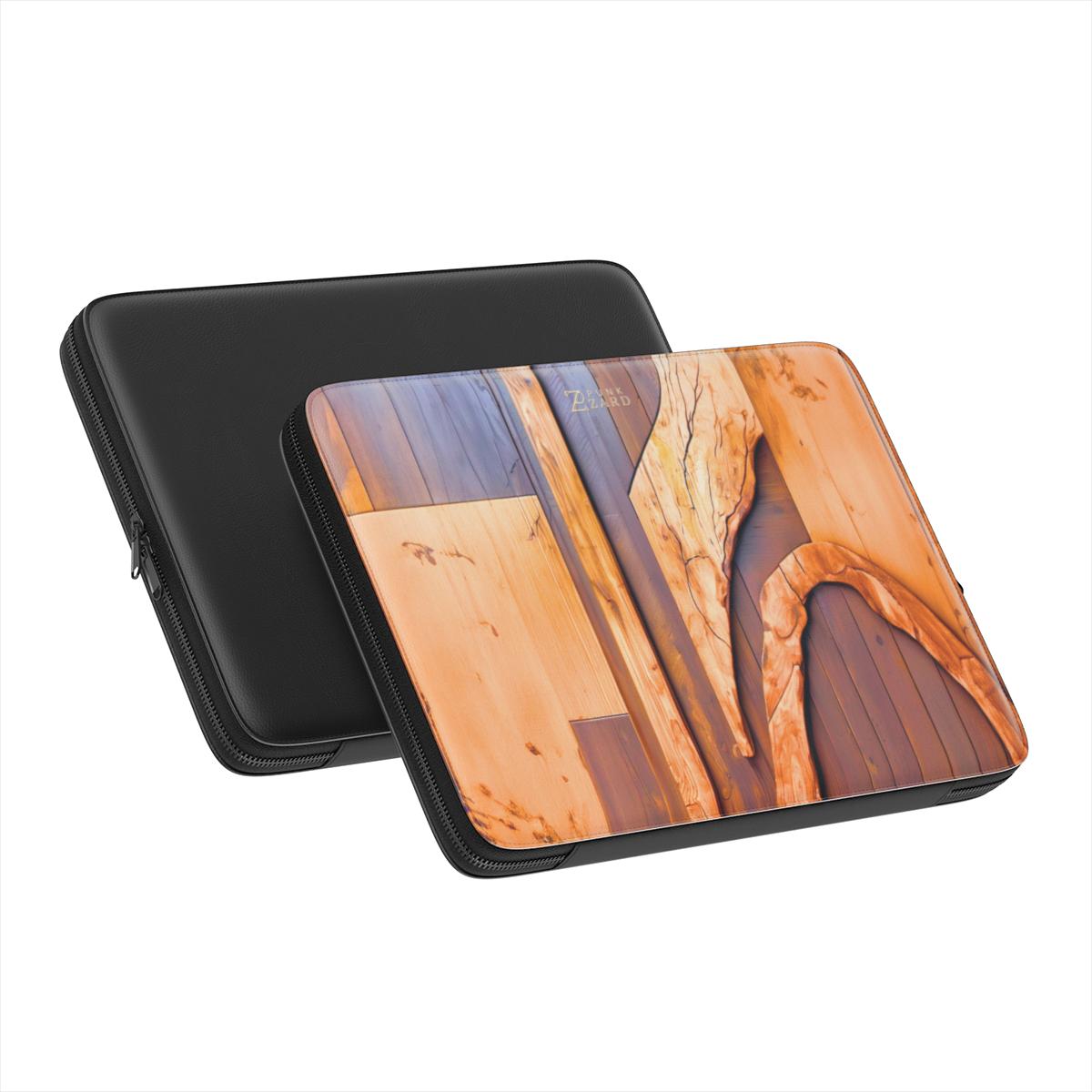Laptop Sleeve:  Walnut Mosaic Wood
