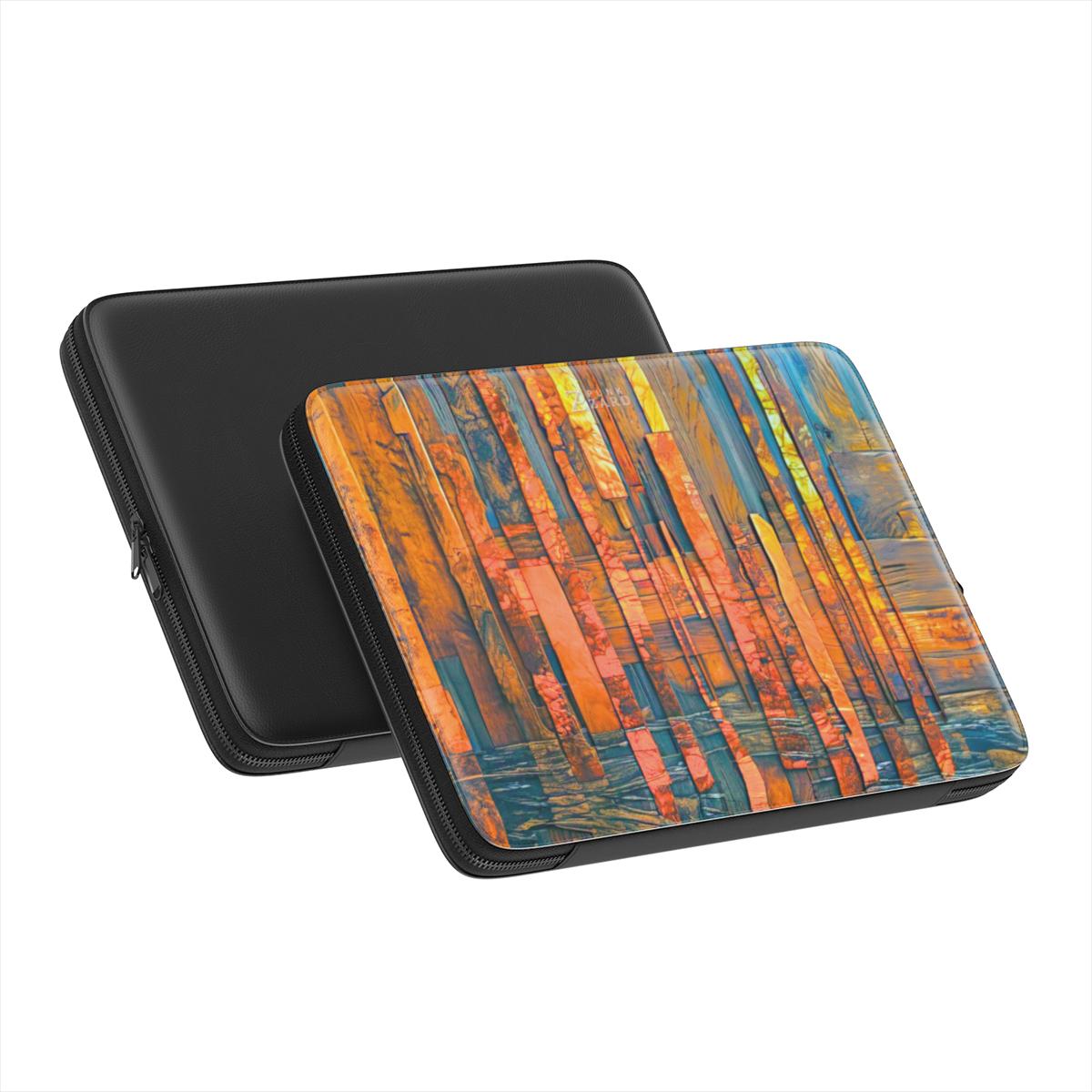 Laptop Sleeve: Amber Timber
