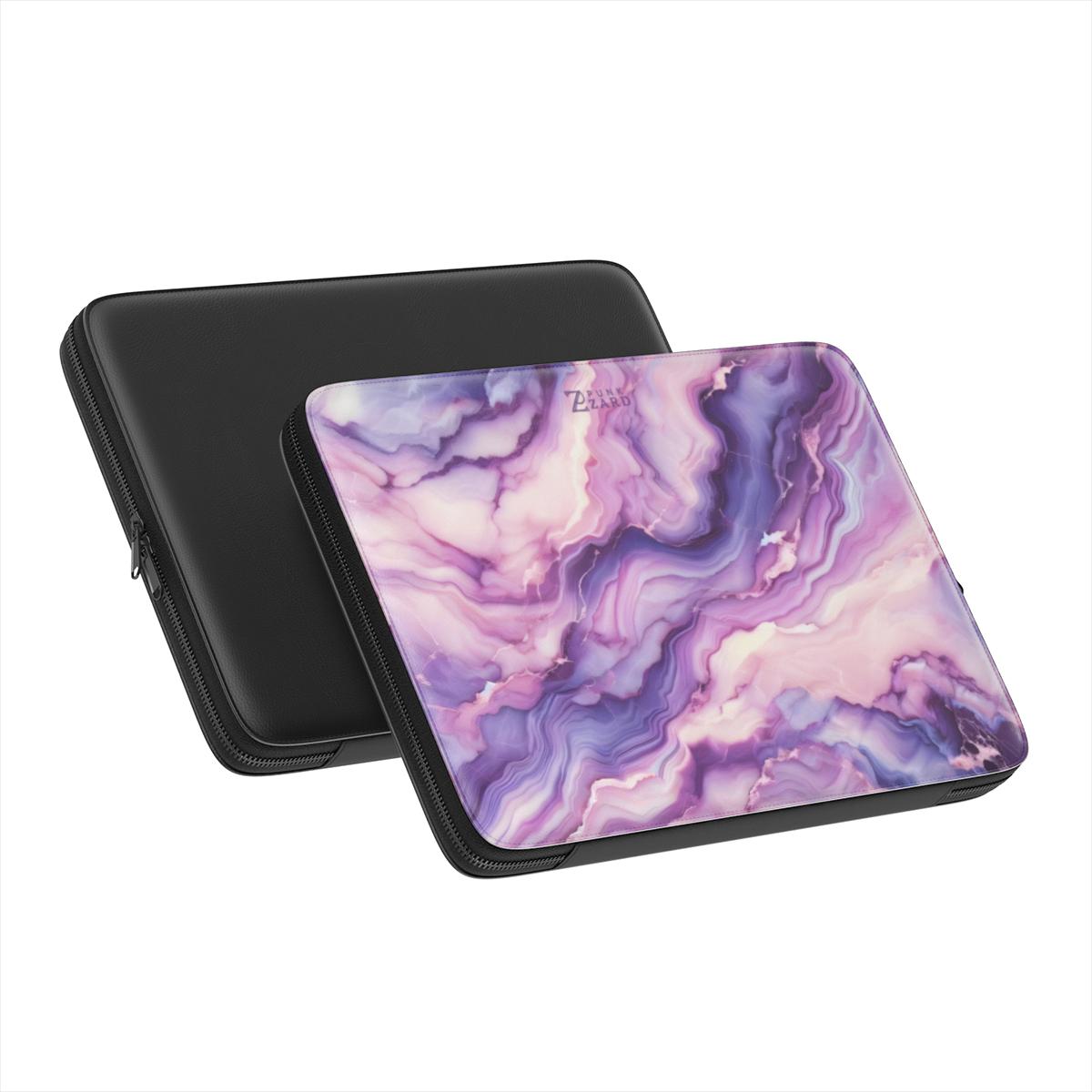 Laptop Sleeve: Cosmic Purple Marble