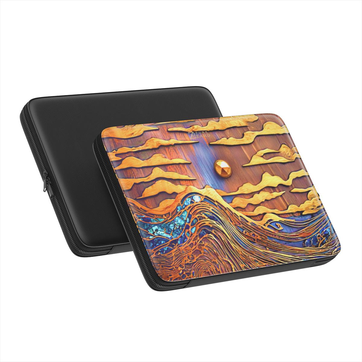 Laptop Sleeve: Sapphire Rustic Ocean
